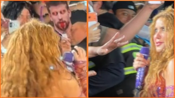 El gesto de Shakira ante