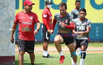 Horacio Calcaterra entrenó con la