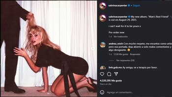Sabrina Carpenter fue criticada por
