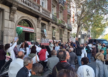 Protestas en 2023, de los facultativos de las urgencias extrahospitalarias de Madrid