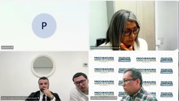 La imputación señala que a la víctima le exigieron firmar un documento para que el imitador de Blessd dejara de presentarse y le advirtieron una multa de $100 millones - crédito captura pantalla Fiscalía General de la Nación