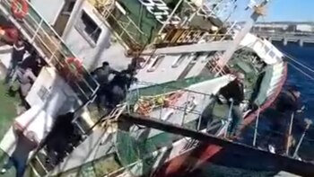 El buque pesquero Pescargen IV