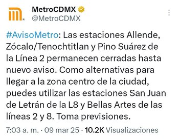El subterráneo informó modificaciones en