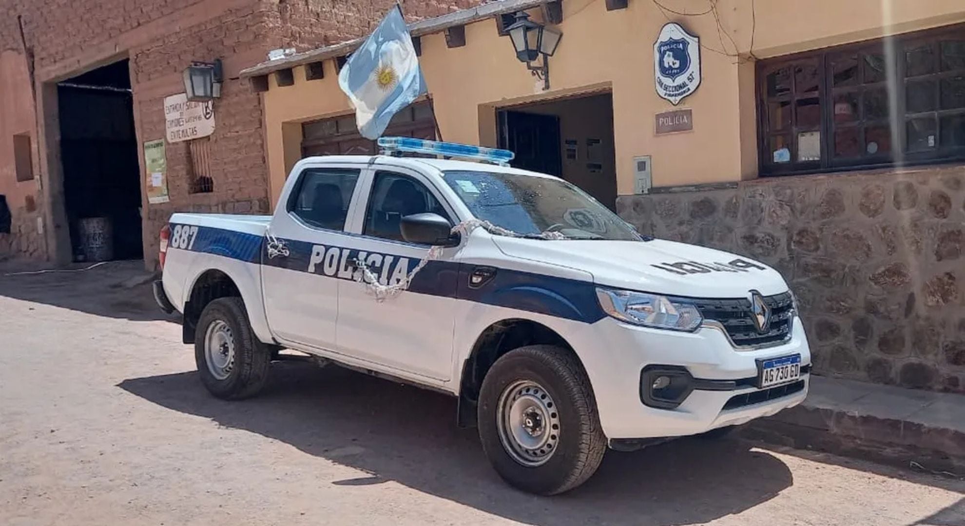La Policía detuvo a uno de los asaltantes, el otro fue apresado por el hermano de la víctima (Prensa de Jujuy)