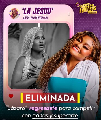 La creadora de contenido cuando