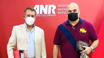 La foto que publicó Chilavert