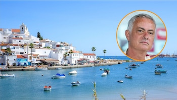 El refugio de José Mourinho en el Algarve: un pueblo de pescadores con menos de 2.000 habitantes, con una fortaleza medieval del siglo XV y playas espectaculares a una hora de España