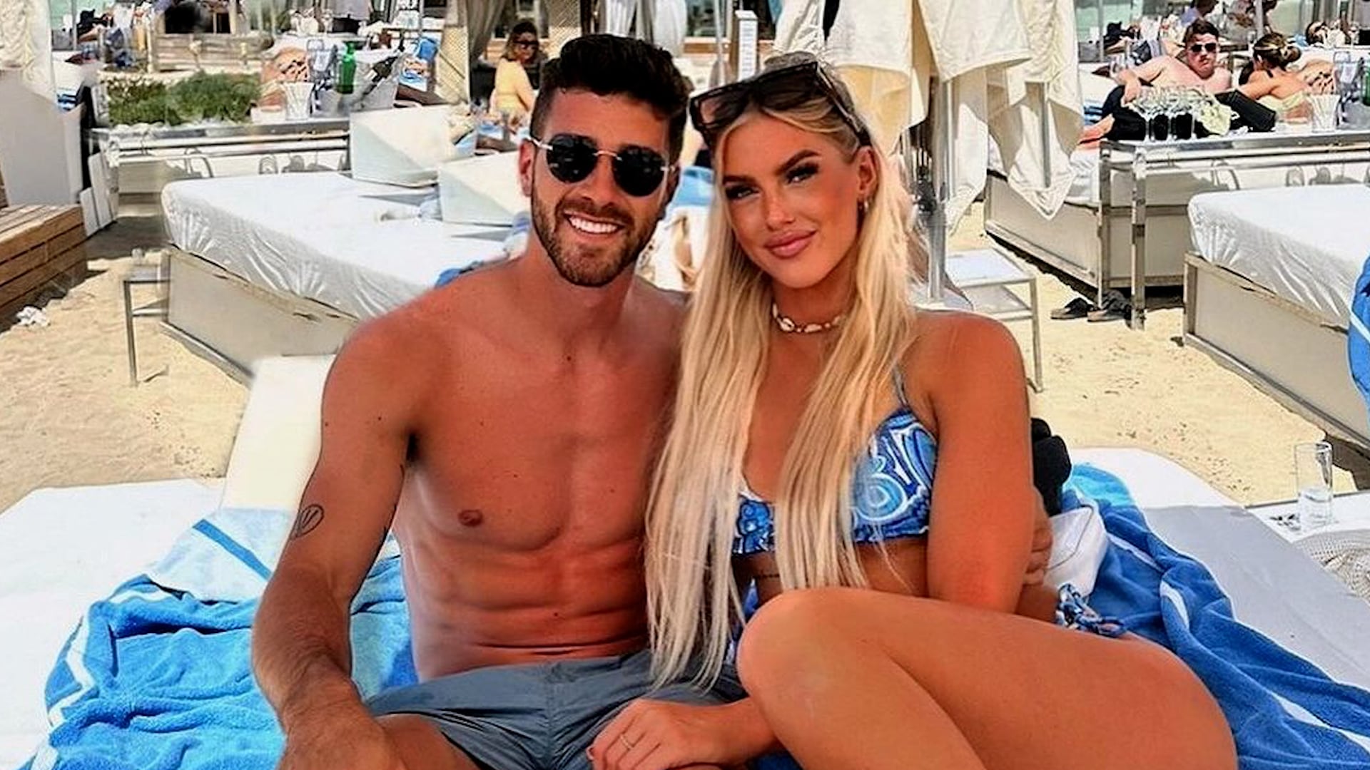Kelci-Rose Bowers afirmó que en el Mercedes-Benz Stadium alentará a su pareja Marcos Senesi y respetará a Argentina e Inglaterra