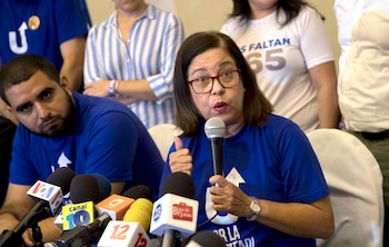 En la imagen, Violeta Granera,