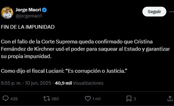 FIN DE LA IMPUNIDAD", el