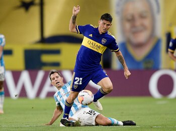 Jorman Campuzano llegó a Boca