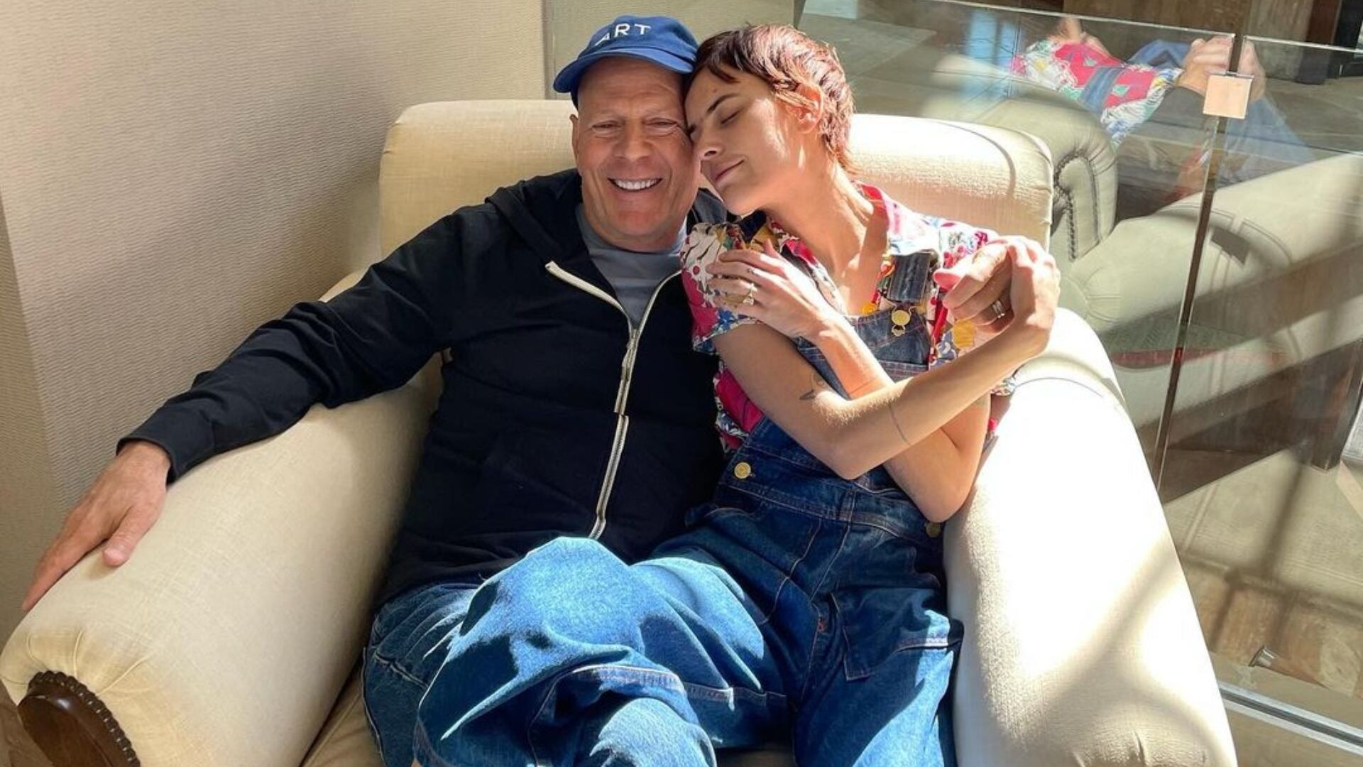 Tallulah Willis también relató los desafíos que significó ver a su papá vivir con demencia (foto: Instagram/buuski)