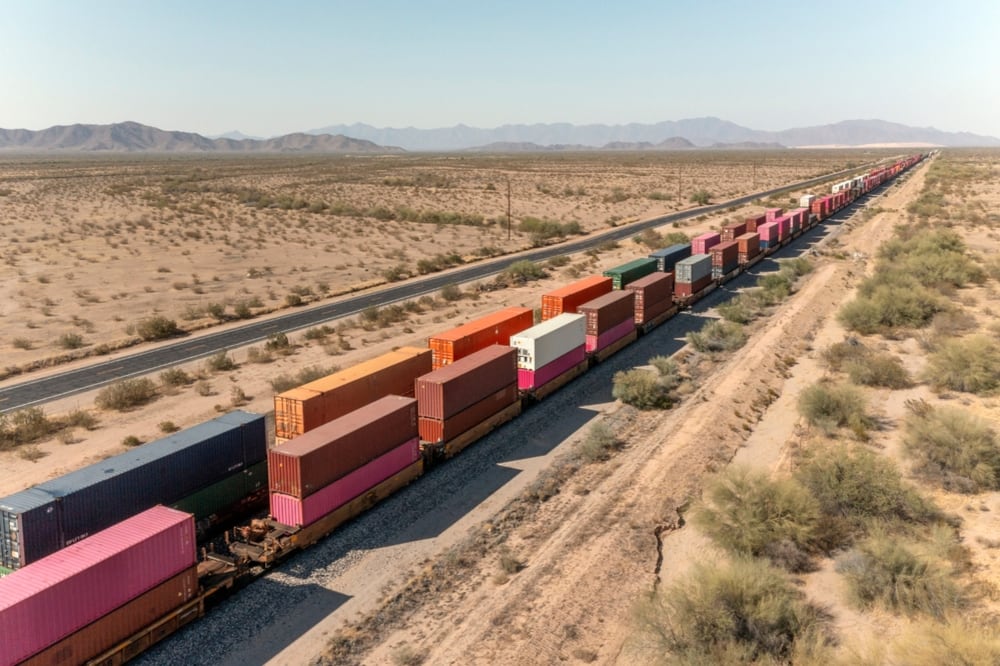 El transporte intermodal rompe la estacionalidad y alcanza niveles récord en Estados Unidos