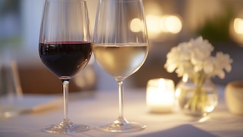 Dos copas de vino (Imagen