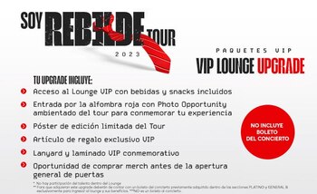 El paquete no incluye conocer