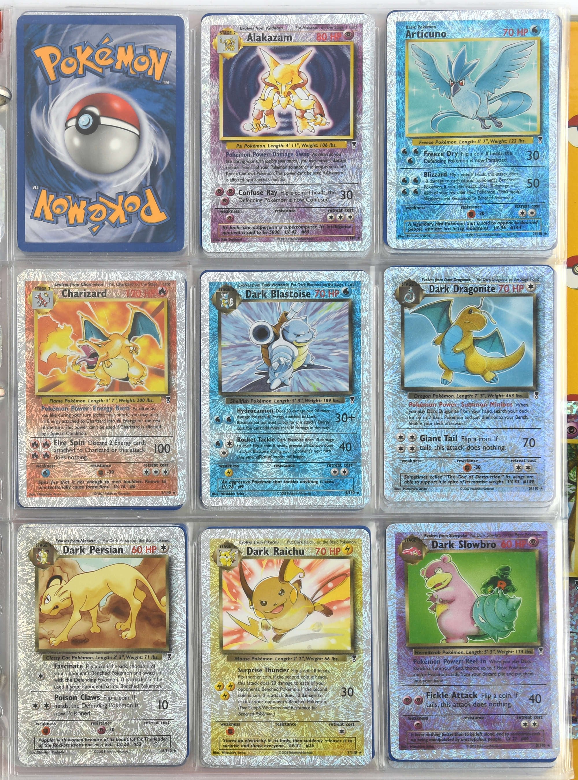El propietarios de las cartas de Pokémon afirmó que comenzó a coleccionarlas a finales de la década de 1990. (Ewbank's Auctions)