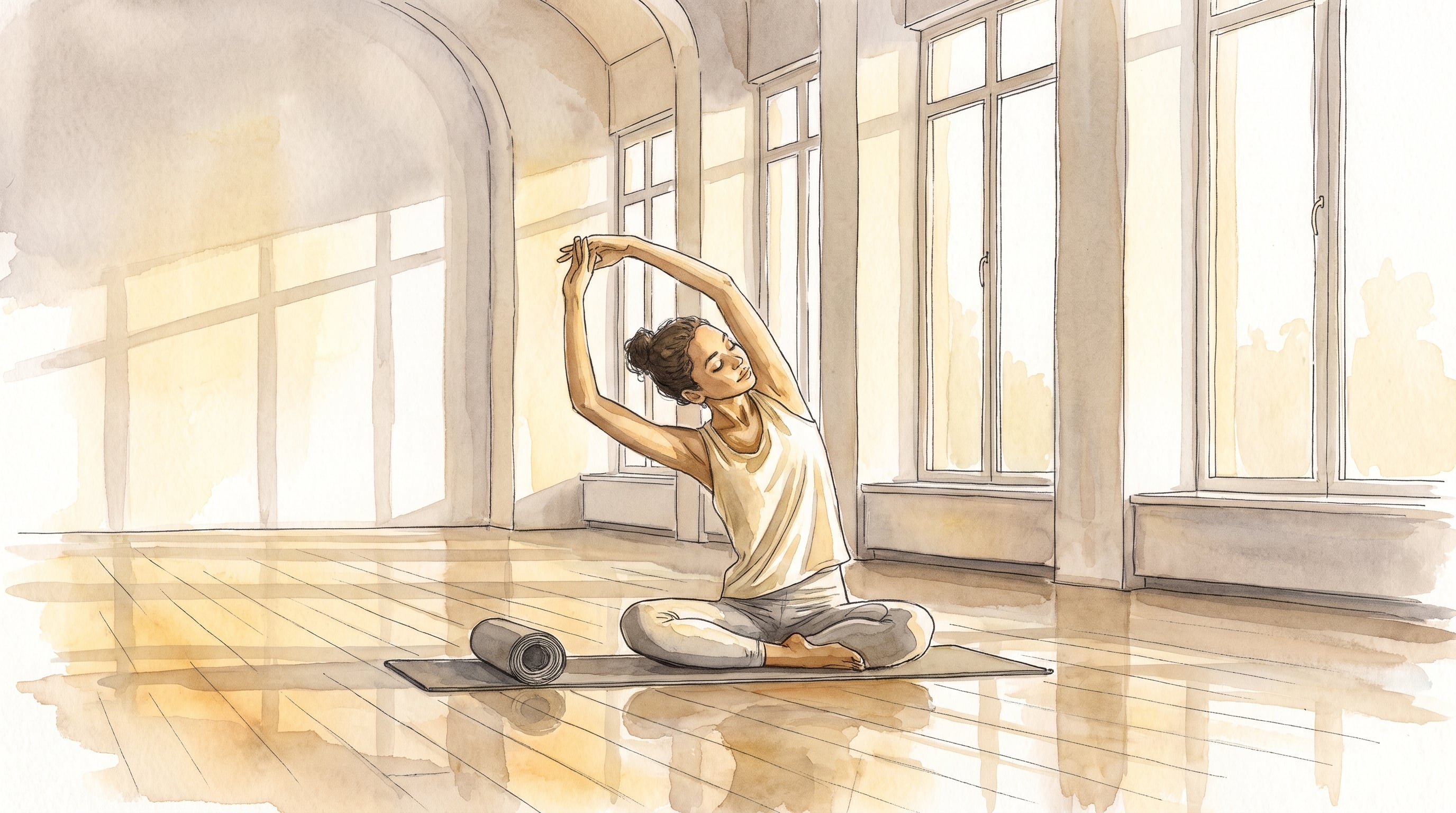 El yoga se asocia con una digestión más eficiente y con alivio de síntomas gastrointestinales en revisiones recientes. (Imagen Ilustrativa Infobae)