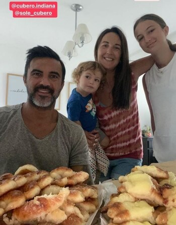 Indiana Cubero y Fabián Cubero,