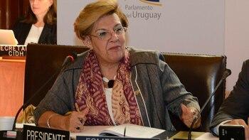 La relatora de la CIDH