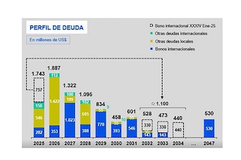 Perfil de vencimientos YPF