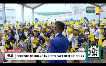 La banda escolar de Huaycán que se hizo viral se prepara para las celebraciones de Fiestas Patrias 2026. Latina