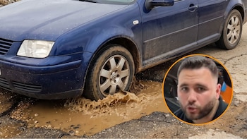 Juan José Ebenezer, mecánico, sobre los efectos de los baches en el coche: “Sufre con estas vibraciones y puede acabar dando averías”