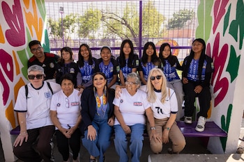 Brugada se reunió con jugadoras
