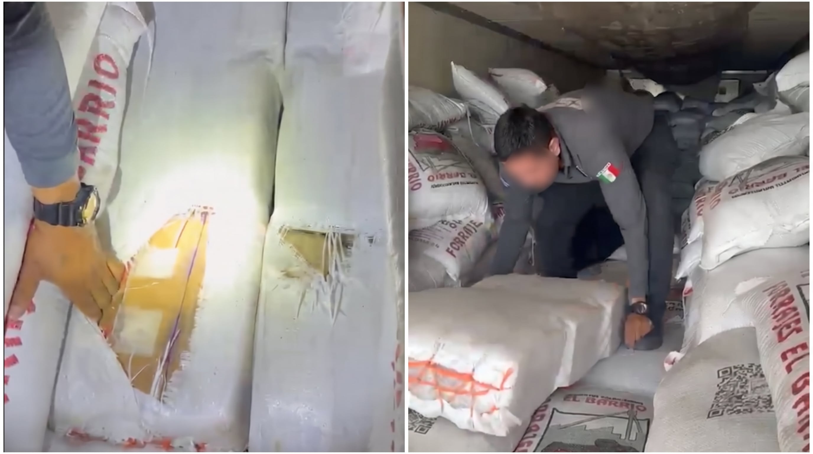 Aseguran más de tres toneladas de metanfetamina ocultas en alimento para ganado en Sonora: el cargamento iba a Tijuana