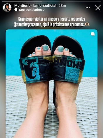 Naomi Grossman, la actriz de Hollywood que es fan de La Mona Jiménez y la Selección Argentina