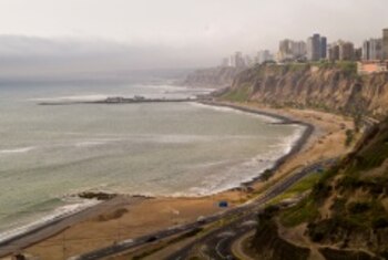 Park overlooking the Pacicif Ocean.