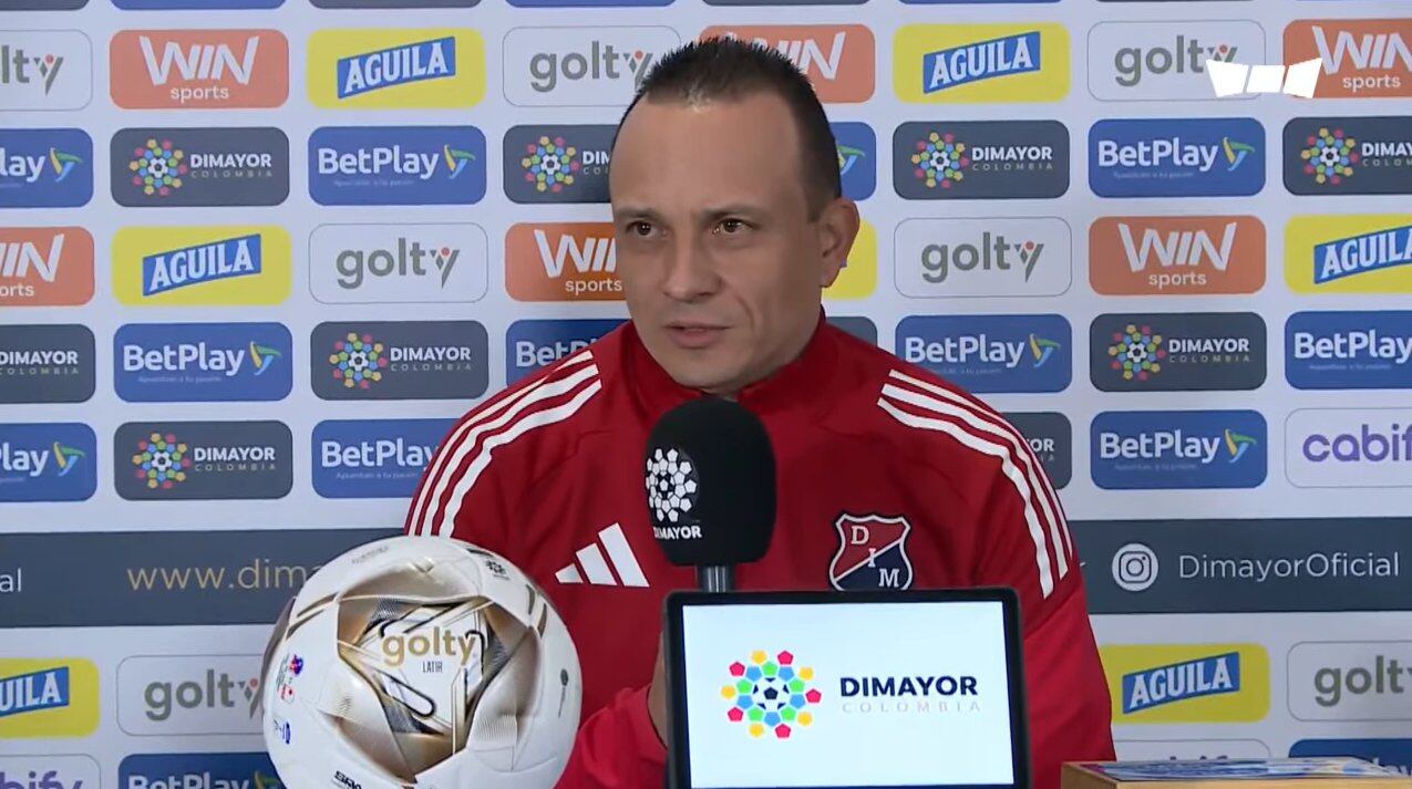 Alejandro Restrepo elogió al cuadro Cardenal en la previa de la gran final - crédito Dimayor