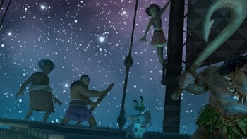 Nuevos personajes en "Moana 2",