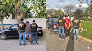 Los detenidos por el asalto a la jubilada de 91 años en la localidad de Otamendi (Fuente: La Capital)