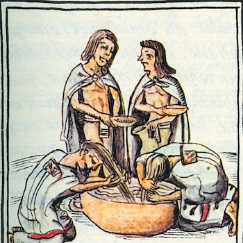 El baño diario era fundamental