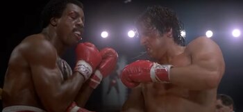 El personaje de Rocky es