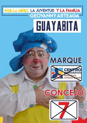 El Payaso Guayabita quiere llegar