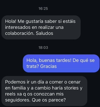 Captura de pantalla del tweet