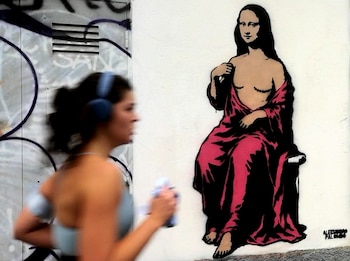La Mona Lisa con cicatrices de mastectomía de Alexandro Palombo (Cedida)
