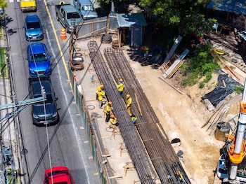 Avances del aerocable/metrocable en San Salvador