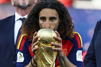 Final Copa Mundial de la FIFA 2026 – Argentina Vs España - Festejos España jugadores