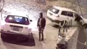 Chofer hace caer varios metros