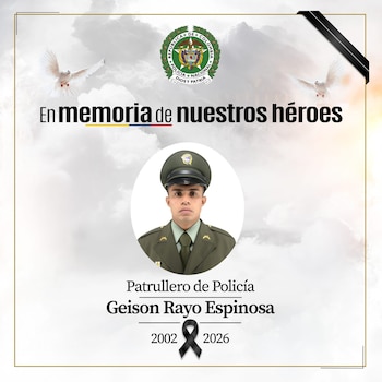 Ataque armado en Cartagena del Chairá dejó un policía muerto durante operativo de seguridad - crédito @DirectorPolicia/X