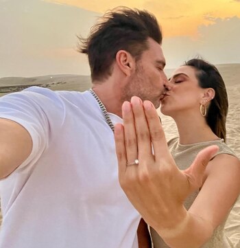 Julián Gil se comprometió con