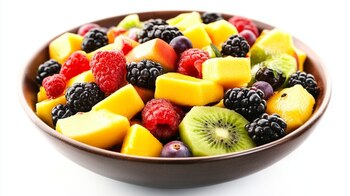 Plato con frutas. (Imagen Ilustrativa