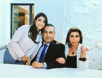 La esposa del ex senador