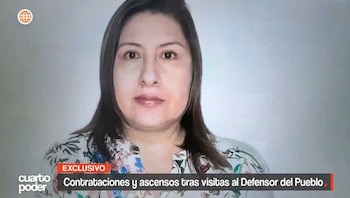 Josué Gutiérrez es cuestionado por presunto favoritismo en la Defensoría: contrataciones y ascensos tras visitas a su despacho. Captura: Cuarto Poder.