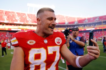 Travis Kelce completó el podio