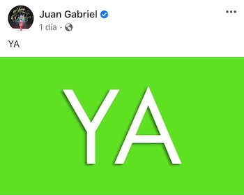 "Ya" fue lo único que