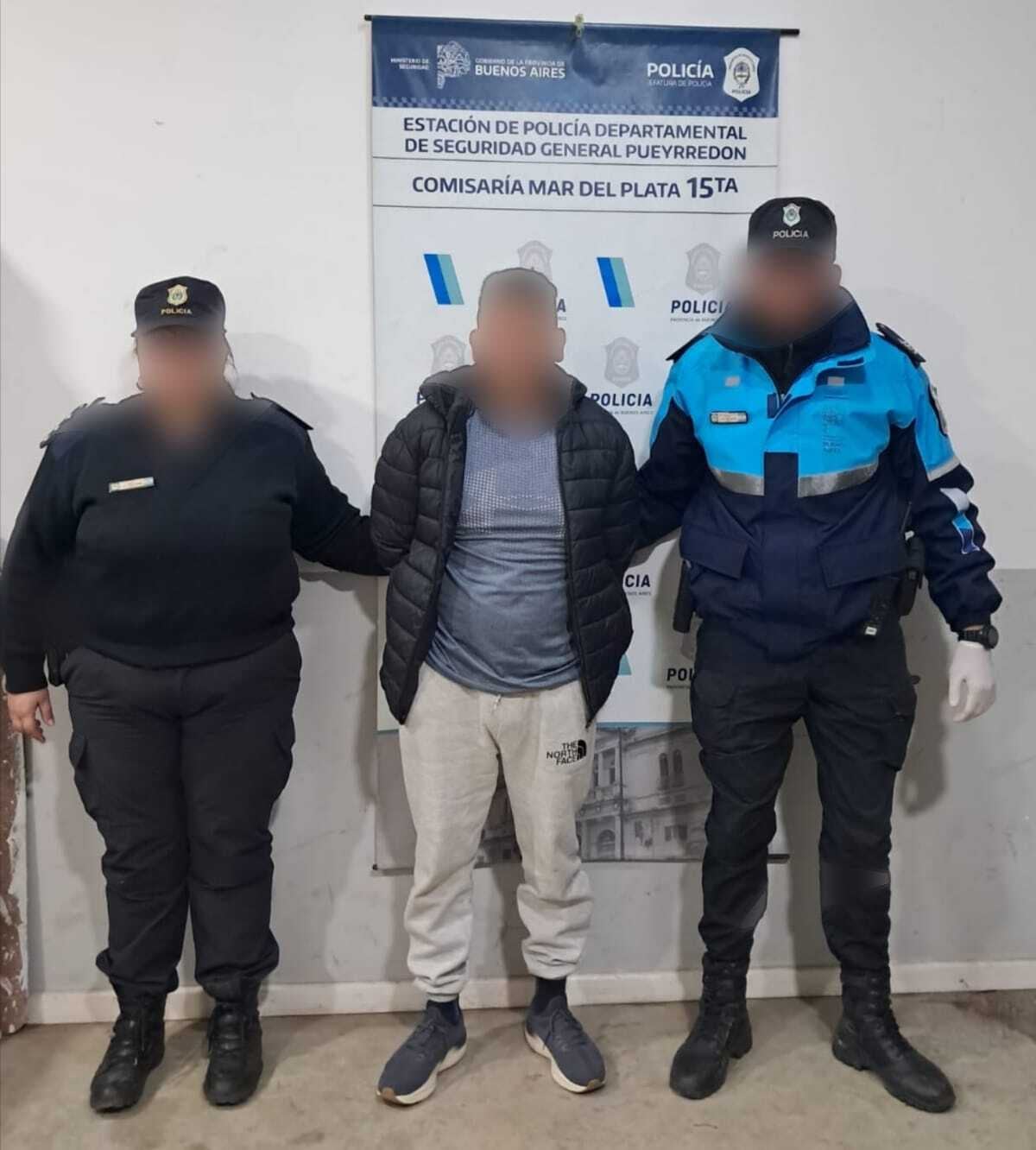 Agentes de la Comisaría 15ta de Mar del Plata trabajaron junto a la DDI de Mar del Plata (Policía bonaerense)
