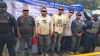 Por despojo: detienen a cinco hombres que ingresaron a la fuerza en una vivienda en Texcoco, Edomex